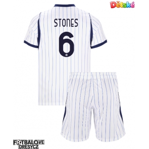 Inter Milan John Stones #6 Dětské Venkovní dres komplet 2026-27 Krátký Rukáv (+ trenýrky)